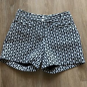 Anthropologie Geometric Shorts